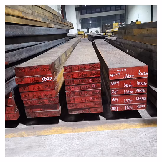 AISI S1 DIN 60wcrv7 1.2550 6crw2si Hot Work Tool Steel Flat