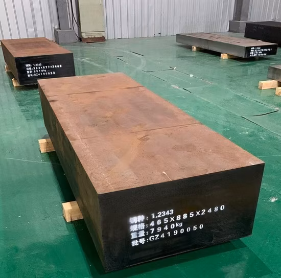 H11/1.2343/SKD6 Forged Steel Flat Bar, Forged Steel Block, ESR Forged Steel Round Bar, Hot Work Tool Steel